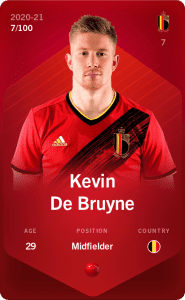 Kevin De Bruyne Sorare Belgium