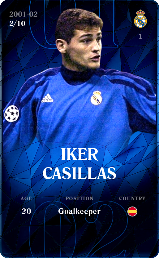 Iker Casillas Real Madrid Sorare Legends
