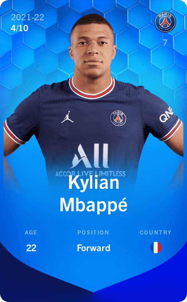 Kylian Mbappe Super Rare